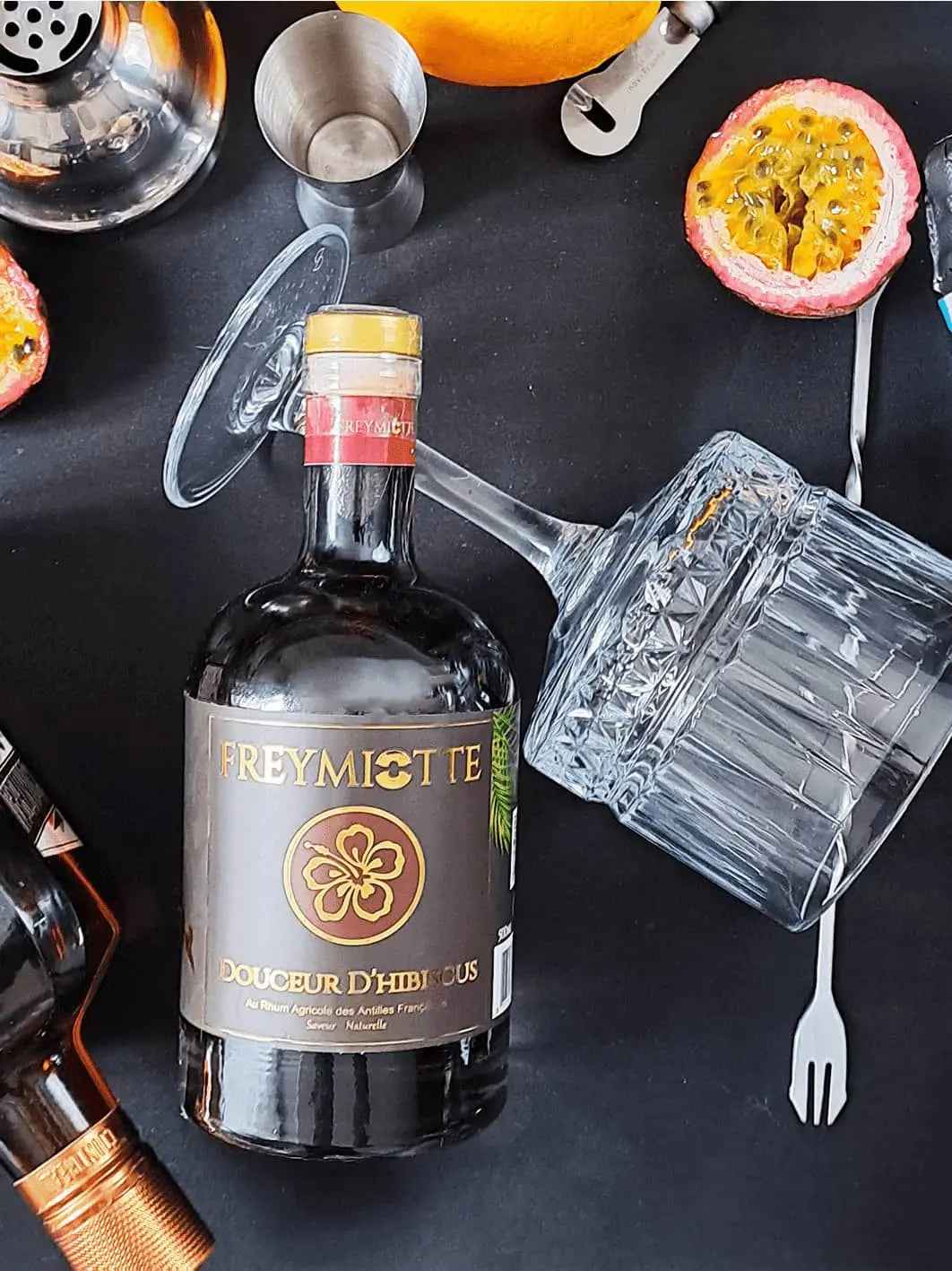 Liqueur Douceur D'Hibiscus à base de rhum agricole