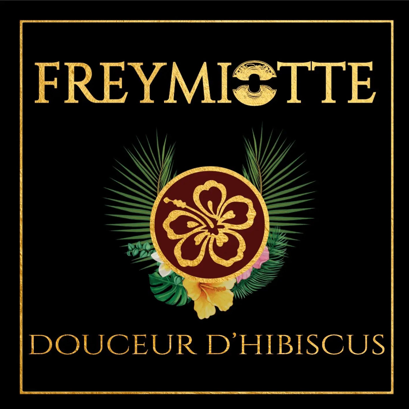 liqueur Douceur D'Hibiscus de la marque Freymiotte à base de Rhum agricole des Antilles françaises